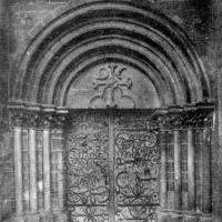 Église Saint-Martin de Chablis - Exterior, south nave, portal
