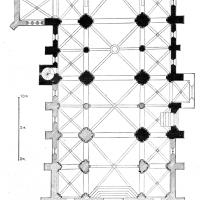 Église Saint-Martin de Chablis - Floorplan