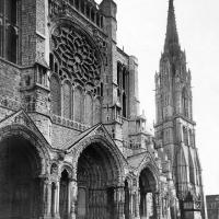 Cathédrale Notre-Dame de Chartres - Exterior, north transept, portals and north tower