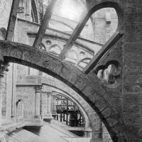Cathédrale Notre-Dame de Chartres - Exterior: Nave Exterior, Detail of Flying Buttresses