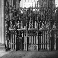 Cathédrale Notre-Dame de Chartres - Interior: Detail of Choir Enclosure