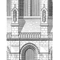 Cathédrale Notre-Dame de Chartres - Exterior, nave elevation