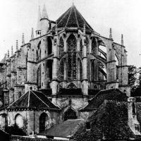 Église Saint-Père-en-Vallée de Chartres - Exterior, east chevet elevation