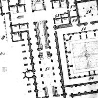 Abbaye Notre-Dame de Clairvaux - Siteplan of Abbay, 1708