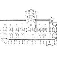 Cathédrale Saint-Bénigne de Dijon - Longitudinal section