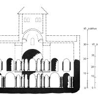 Cathédrale Saint-Bénigne de Dijon - Resonstruction elevation