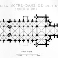 Église Notre-Dame de Dijon - Floorplan