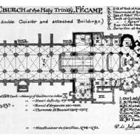 Église de la Trinité de Fécamp - Floorplan