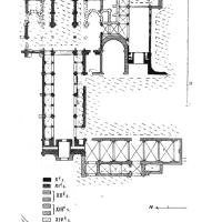 Abbaye de Jumièges - Floorplan