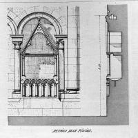 Église Saint-Michel de Juziers - Details of fountain