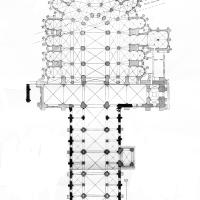 Cathédrale Saint-Julien du Mans - Floorplan