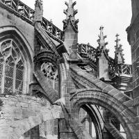 Abbaye du Mont-Saint-Michel - Exterior, South End, Choir, Flying Buttresses
