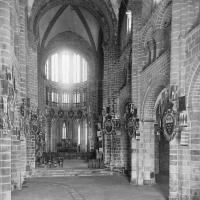 Abbaye du Mont-Saint-Michel - Interior, nave looking east