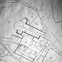 Abbaye de Cherlieu - Diagram of site plan