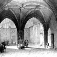 Cathédrale Saint-Just-Saint-Pasteur de Narbonne - Drawing, cloister porch