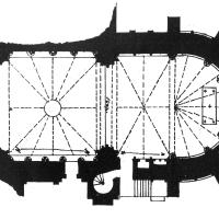 Église Saint-Samson de Ouistreham - Floorplan of chevet