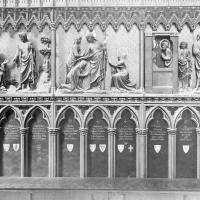 Cathédrale Notre-Dame de Paris - Interior, choir screen