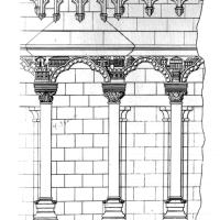 Cathédrale Notre-Dame de Paris - Drawing, western frontispiece, sculptural details
