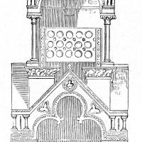 Cathédrale Notre-Dame de Paris - Drawing, scultpural detail