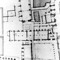 Église Saint-Germain-des-Prés - Plan of monastic complex