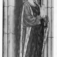 Église Saint-Louis de Poissy - Drawing of statue of Saint Louis