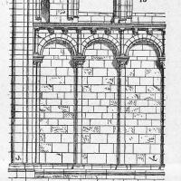 Cathédrale Saint-Pierre de Poitiers - Drawing of dado detail