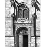 Cathédrale Saint-Maclou de Pontoise - Portal of the northern crossing