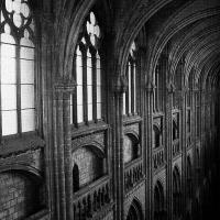 Cathédrale Notre-Dame de Rouen - Interior, nave elevation looking east