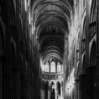 Cathédrale Notre-Dame de Rouen - Interior, nave looking east