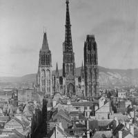 Cathédrale Notre-Dame de Rouen - Exterior: View from West