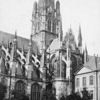 Église Saint-Ouen de Rouen - Exterior, north chevet and north transept elevation