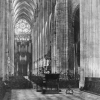 Église Saint-Ouen de Rouen - Interior: View from Choir