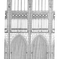 Église Saint-Ouen de Rouen - Interior, nave elevation