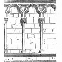 Basilique de Saint-Denis - Drawing, tracery