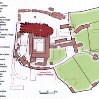 Basilique de Saint-Denis - Site plan