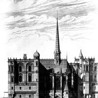 Chapelle de Saint-Germain-en-Laye - Drawing, chapel elevation