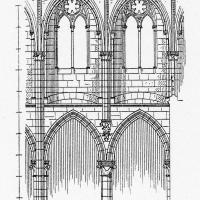 Église Notre-Dame de Saint-Père-sous-Vézelay - Interior, nave elevation