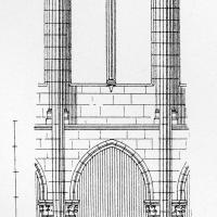 Église Notre-Dame de Semur-en-Auxois - Interior,  elevation