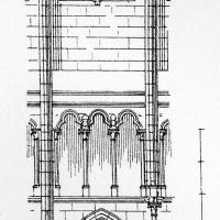 Église Notre-Dame de Semur-en-Auxois - Interior, choir elevation