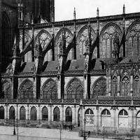 Cathédrale Notre-Dame de Strasbourg - Exterior, south nave elevation