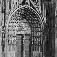 Cathédrale Notre-Dame de Strasbourg - Exterior, western frontispiece, central portal