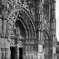 Cathédrale Saint-Gatien de Tours - Exterior, western frontispiece, central portal