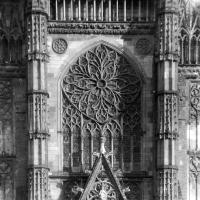 Cathédrale Saint-Gatien de Tours - Exterior, western frontispiece, rose window