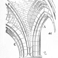 Cathédrale Saint-Gatien de Tours - Detail of arch