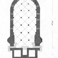 Église Sainte-Marie-Madeleine de Vézelay - Plan of crypt
