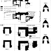 Château de Gisors - Tower sections