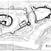 Château Gaillard - Ground plan