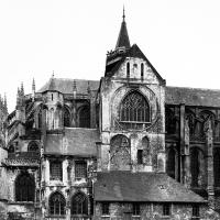 Collégiale Notre-Dame-Saint-Laurent d'Eu - Exterior, north transept and north side of chevet