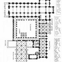 Abbaye de Fontenay - Floorplan