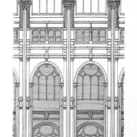 Église Saint-Eustache de Paris - Interior Elevation
